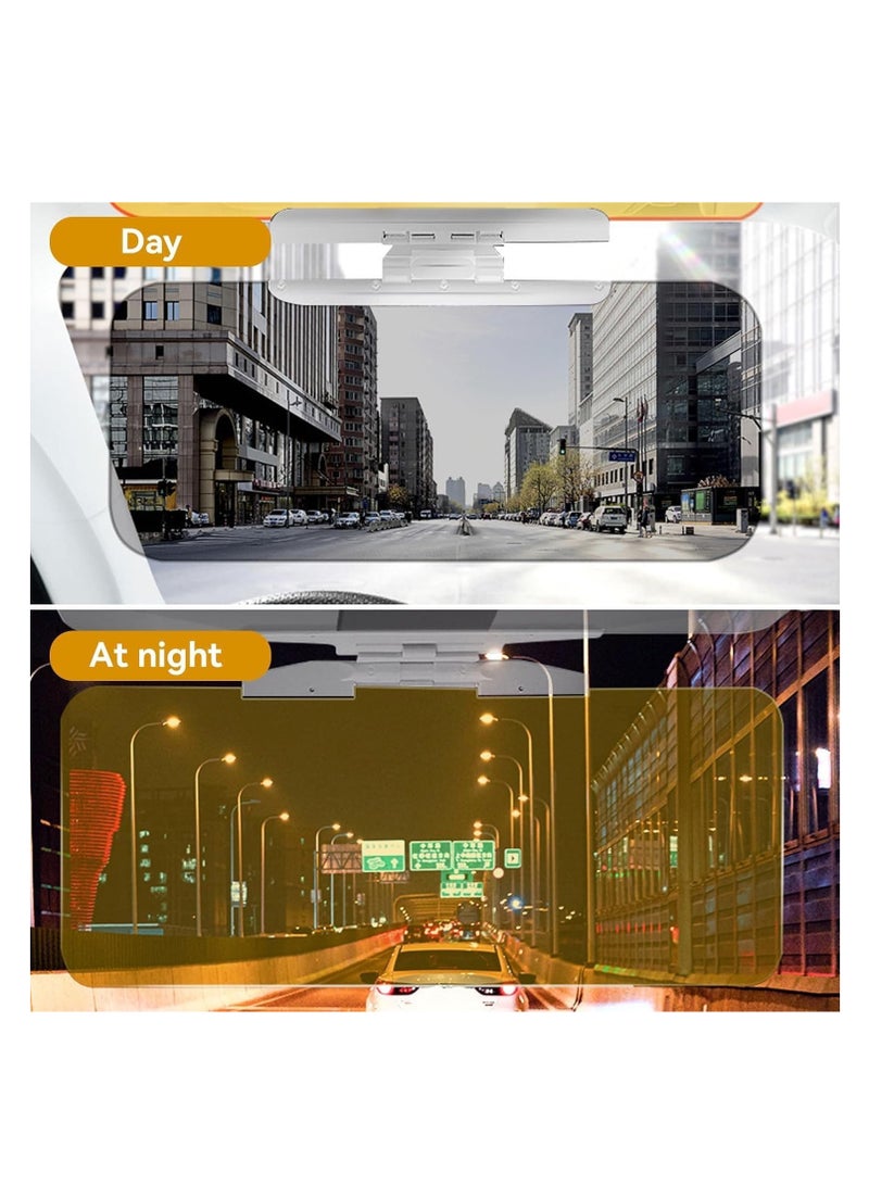 Generic Day And Night Anti Glare Visor, Sun Visor Extension For Car, Anti-Glare Sun Extender, Car Visor Extender Windscreen Sun Shade, Adjustable for Front Seat Driver or Passenger  - Image 2