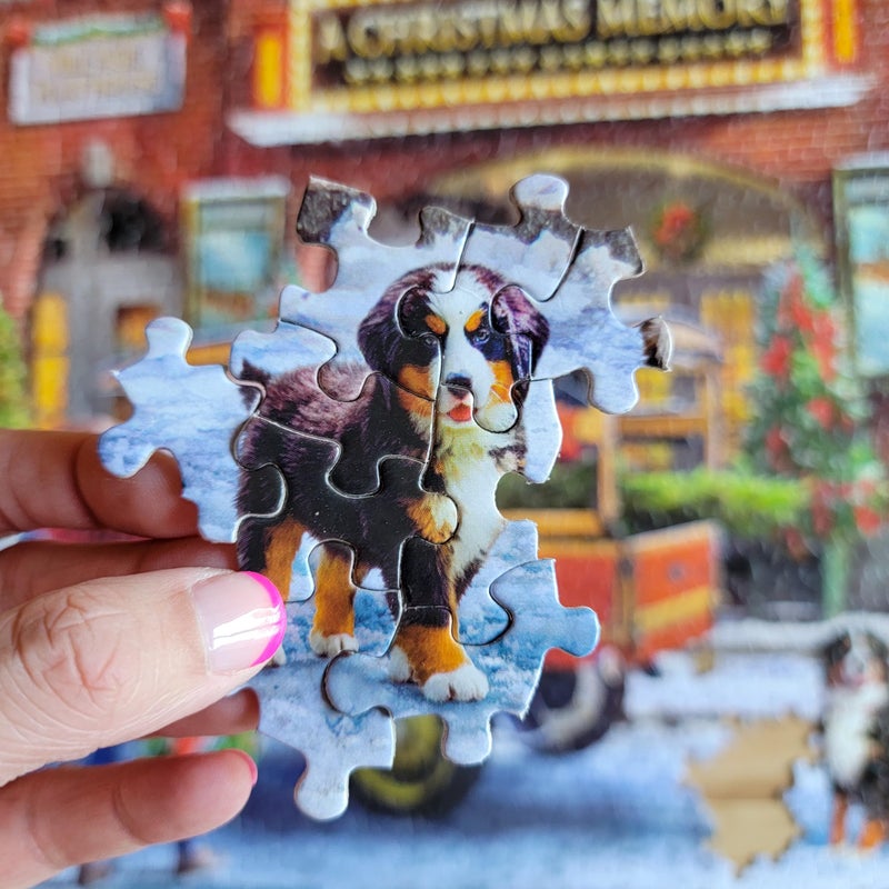 Springbok - Christmas Village Playhouse - 1000 Piece Jigsaw Puzzle- Nostalgic Holiday Scene - Image 4