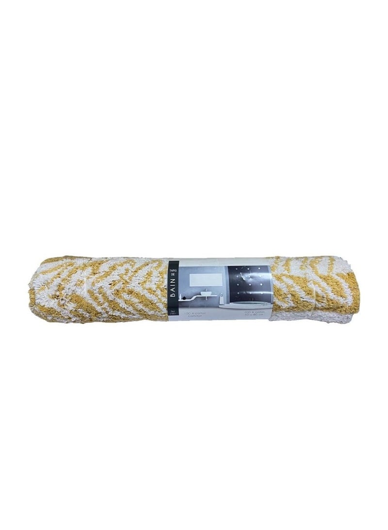 ARVIX Arv-002501 Plain Rolled Cotton Mat  50 X 80 Cm Size - Image 2