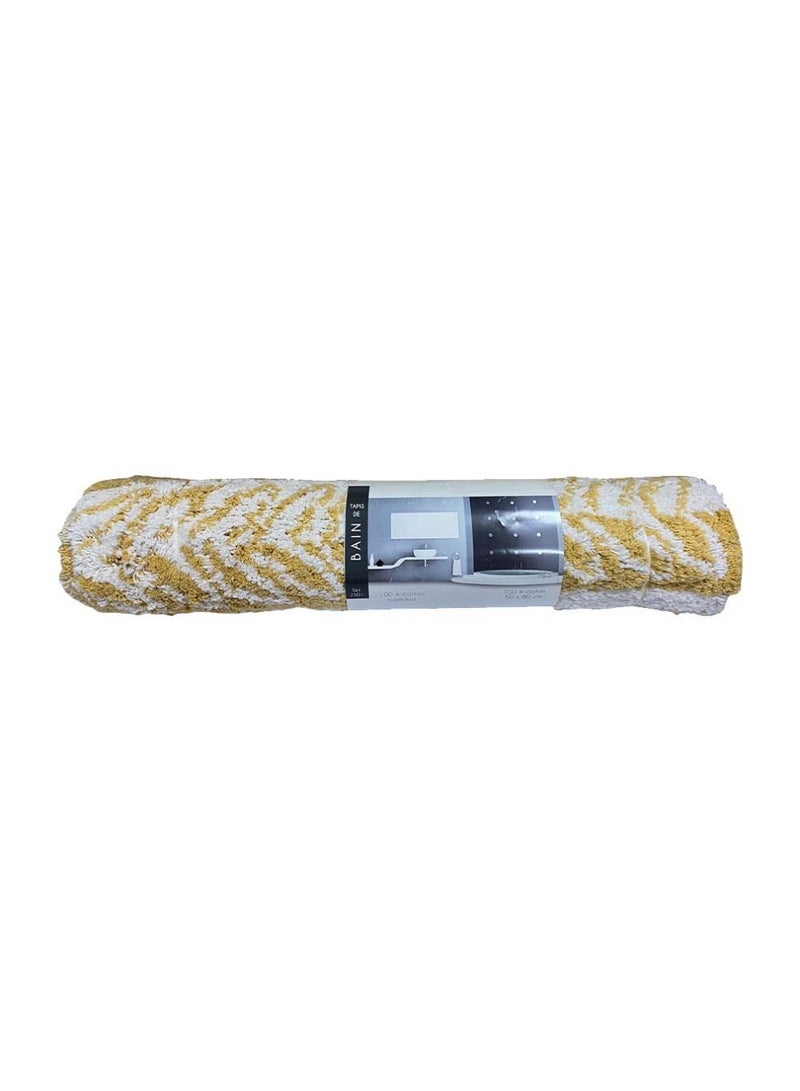 ARVIX Arv-002501 Plain Rolled Cotton Mat  50 X 80 Cm Size - Image 1
