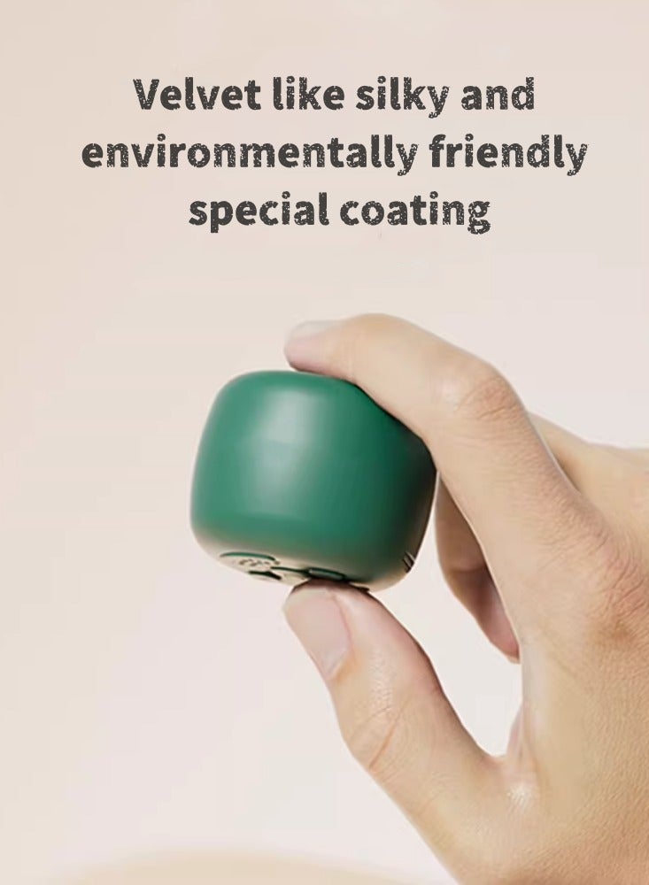 Portable Bluetooth Mini Speaker Outdoor Sports Running Mini Mini Speaker Mini Wireless Subwoofer Retro Green - Image 2