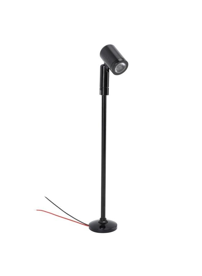 NIBEMINENT LED Mini Spotlight Jewelry Showcase Display Lights DC12V Upright Mini Display Cabinet Light Eye Care Stable Heat Dissipation Black Natural Light  - Image 4