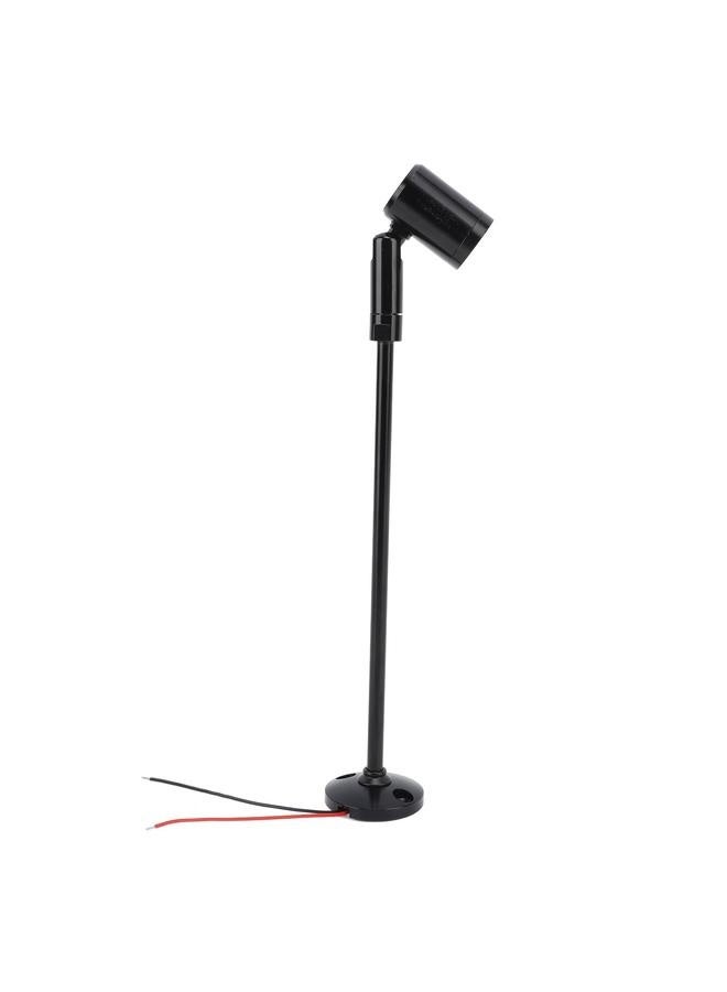NIBEMINENT LED Mini Spotlight Jewelry Showcase Display Lights DC12V Upright Mini Display Cabinet Light Eye Care Stable Heat Dissipation Black Natural Light  - Image 3