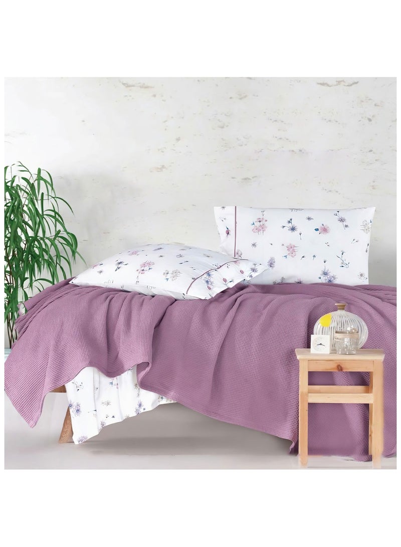 Flat  Bed sheet 3 pieces size 180 x 250 cm Model 214 from Family Bed