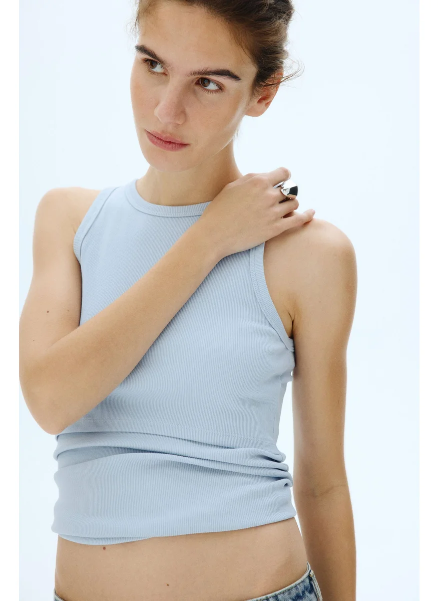 H&M Mama Ribbed Nursing Vest Top