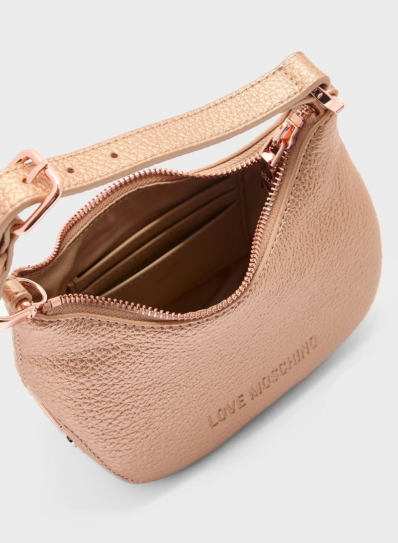 Love Moschino ROSE GOLD PU LAMINATED GRS ROSE GOLD PU LAMINATED