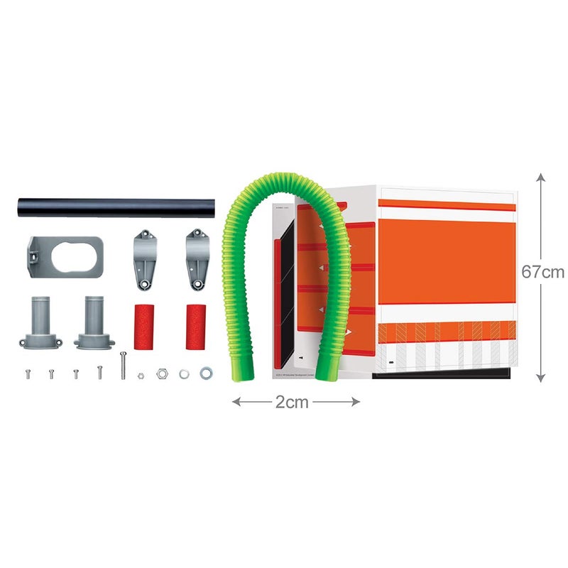 4M Green Science Rocket Kit - STEM Toys DIY Physics Science Experiment Launch Educational Gift, Brown/a (4630) - Image 3