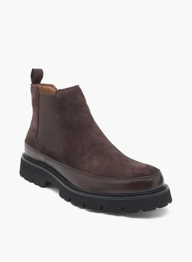 Duchini Men Slip-On Ankle Boots