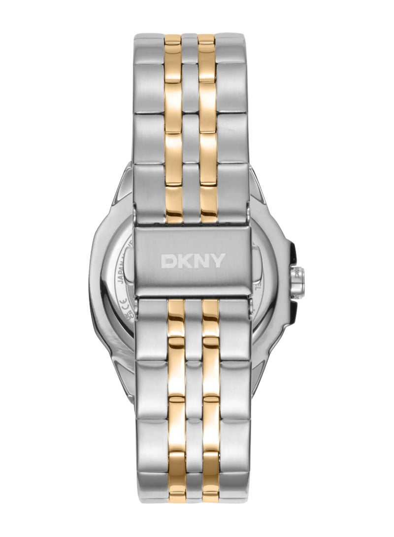 DKNY بروكلين ميدي Dk1L012M0095 - ساعة كوارتز أنثوية من الفولاذ المقاوم للصدأ 3 عقارب - Image 3