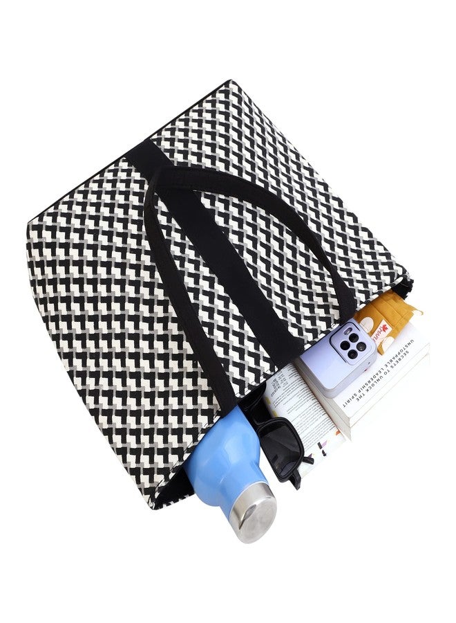 ENSAC Stylish & Comfortable Shoulder bag For Women & Girls (Pack of 2)(HANDY-24cBLKWHT-OWL-01cGRN-02) - Image 4