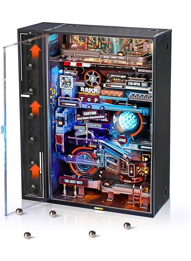 روكر ROKR 3D Puzzles Building Toy Sets Marble Run Model Kits for Adults, DIY Hobbies for Men Women (Parallel World MR01S) - Image 1