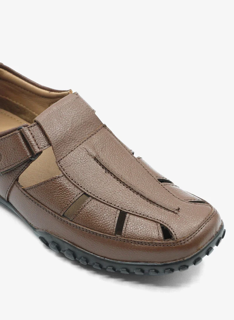 Geoomnii Brown Men’s Sandals – Comfortable Outdoor & Casual Wear with Adjustable Straps for Men | Best Price UAE