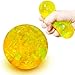 Kawaite Yellow Glitter Stress Balls Fidget Toy Squishy Balls for Kids Stretch and Pull Squishy Squeeze Ball Stress Relief Gifts for Boys Girls and Adults Ideal for Autism ADD ADHD - Image 2