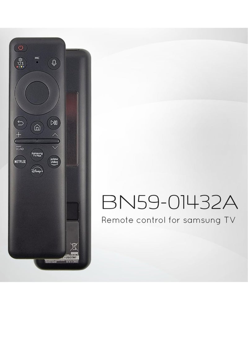 Solar Voice Remote Control for Samsung Smart TVs – Eco-Friendly, Hands-Free Voice Navigation - Image 2