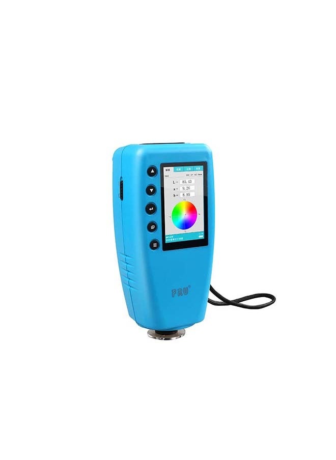 Handheld Color Analyzer Digital Precise Colorimeter WR10QC Precision Color Difference Meter Tester Portable Colorimeter with 4mm Aperture for Color Checking