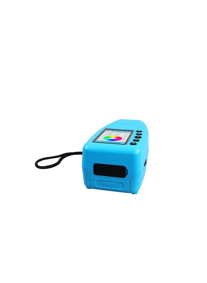 Handheld Color Analyzer Digital Precise Colorimeter WR10QC Precision Color Difference Meter Tester Portable Colorimeter with 4mm Aperture for Color Checking