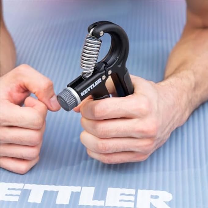 KETTLER - Adjustable Strip Hand Grip (Black/Grey) - 07360-502 (German Brand) - Image 5
