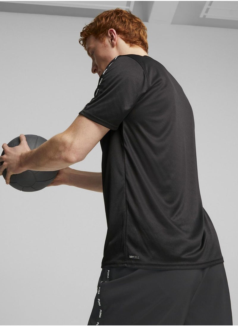 PUMA - Fit Taped T-Shirt - Image 1