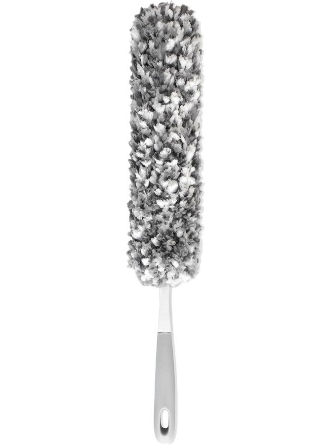 Bryquelin 17.3" Handheld Microfiber Dusters for Cleaning-Detachable & Washable Head, for Furniture, Keyboards, Car Interiors, and Delicate Surfaces - Image 1