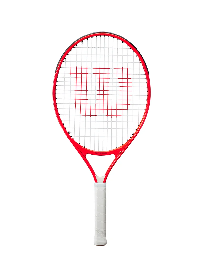 Wilson Roger Federer 23 Tennis Racket, 16x17, Junior Beginners - Red/ White