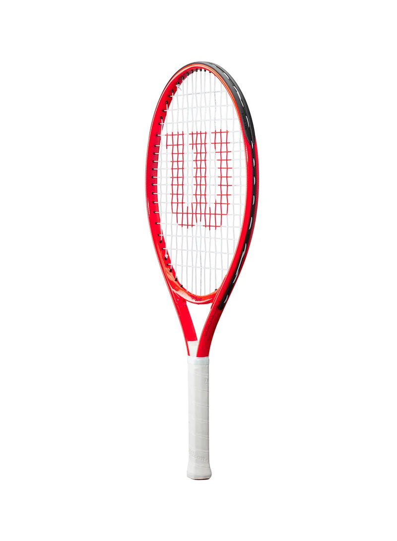 Wilson Roger Federer 23 Tennis Racket, 16x17, Junior Beginners - Red/ White