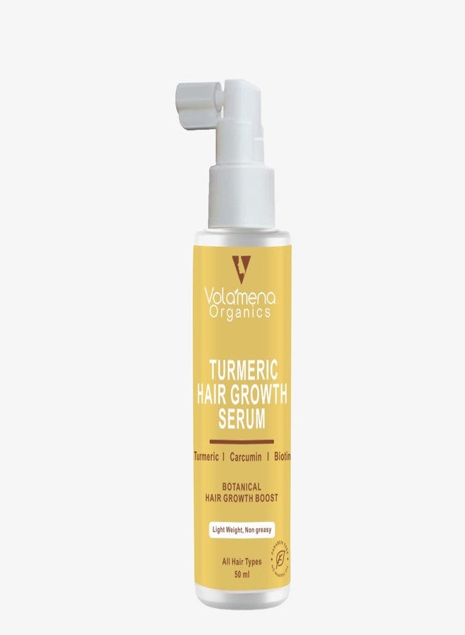 VOLAMENA WITH DEVICE Volamena Turmeric Hair Serum Advanced Hair Growth Serum For Men & Women 50 ml - Image 1