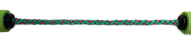 Be Win Martial Art Weapon Foam Handled Ball Bearing Rope Nunchaku (Green) - Image 3