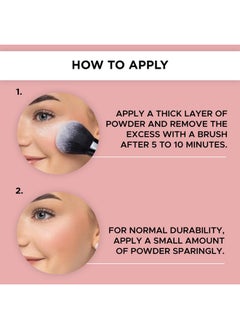 ARTDECO ARTDECO Fixing Powder Caster - Transparent Loose Setting Powder - Mattifies Makeup, Sets Cream Products - Ideal for Oily Skin - Dermatologically Approved - 0.35 Oz  - Image 4