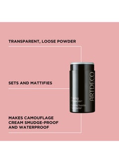 ARTDECO ARTDECO Fixing Powder Caster - Transparent Loose Setting Powder - Mattifies Makeup, Sets Cream Products - Ideal for Oily Skin - Dermatologically Approved - 0.35 Oz  - Image 2