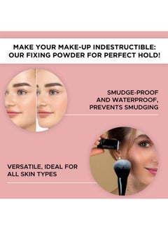 ARTDECO ARTDECO Fixing Powder Caster - Transparent Loose Setting Powder - Mattifies Makeup, Sets Cream Products - Ideal for Oily Skin - Dermatologically Approved - 0.35 Oz  - Image 3