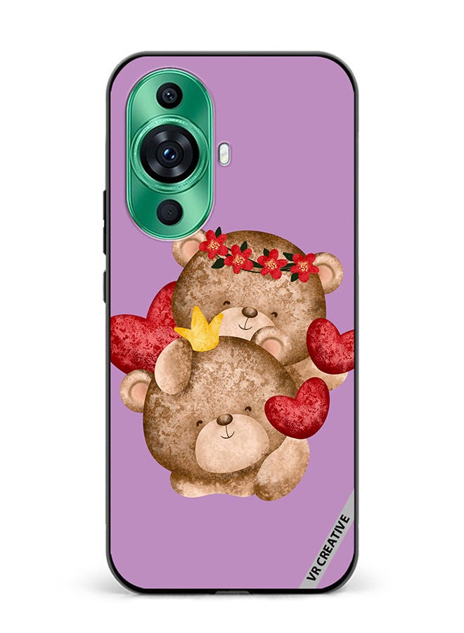 VR CREATIVE Protective Case Cover For Huawei nova 11 Ultra Bear Love Design Multicolour - Image 1