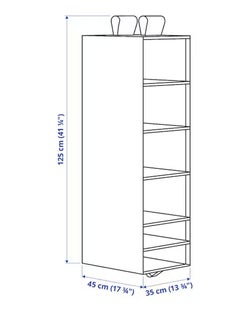 Storage bag with 6 compartments35x45x125 cm - pzsku/ZA0B5D673A51918C6B521Z/45/_/1685528015/790e18b0-3283-43e5-892b-239ae406281f