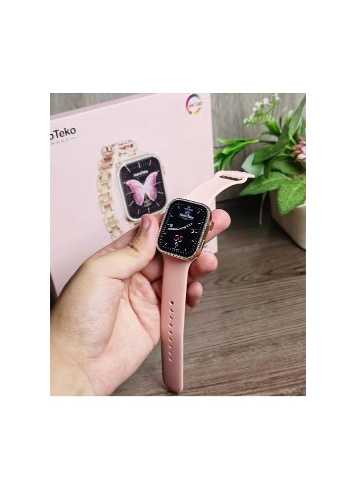 هينو تيكو - ساعة نسائي G10 Mini هي ساعة أنيقة وعصرية مصممة خصيصًا لتناسب الذوق الرفيع للمرأة. تتميز بتصميم صغير الحجم يناسب المعصم بشكل مريح، مما يجعلها مثالية للنساء اللواتي يفضلن الساعات الدقيقة والعملية. تأتي مع شاشة رقمية تعرض الوقت بشكل واضح، وتحتوي على وظائف إضافية مثل مقاومة الماء - Image 1