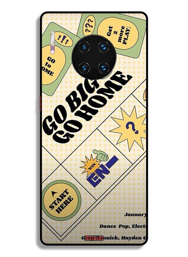 Tolwak Huawei Mate 30E Pro 5G Protective Case Cover Go Big Or Go Home - Image 2