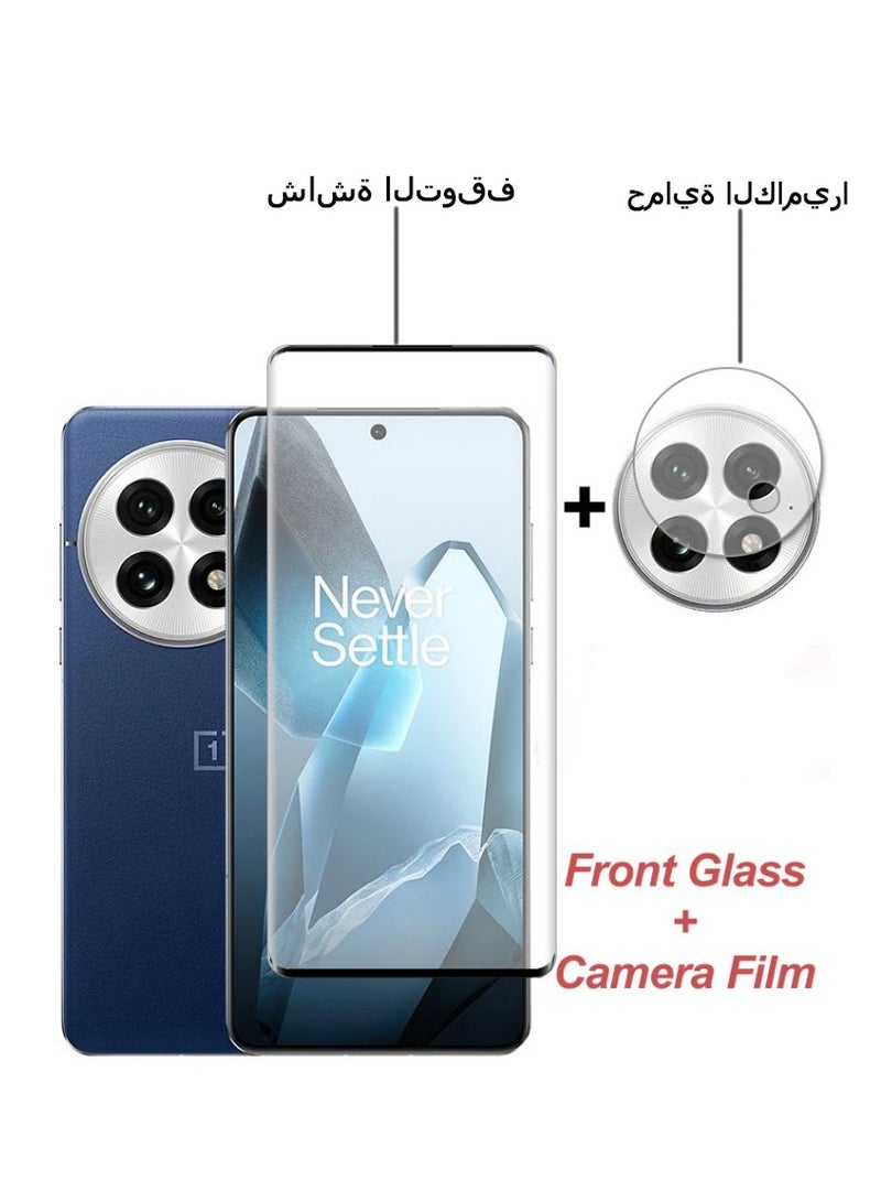 2 In1Tempered Glass and Camera Lens Protector for Oneplus 13, HD Clear 9H Hardness [Case Friendly] Film Bubble Free - Image 1