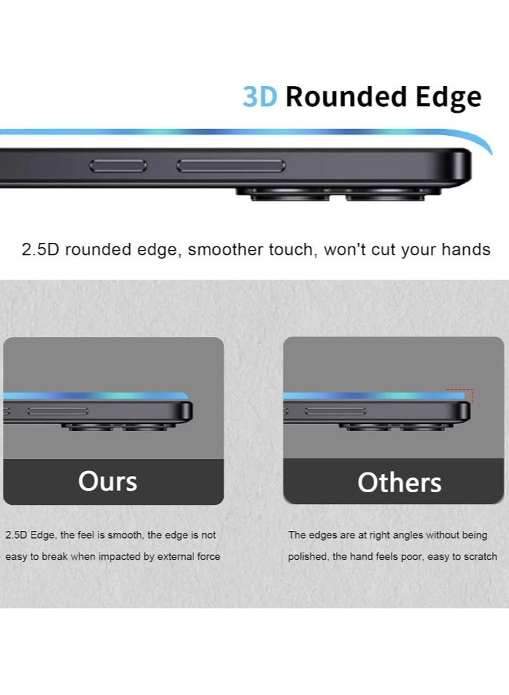 2 In1Tempered Glass and Camera Lens Protector for Oneplus 13, HD Clear 9H Hardness [Case Friendly] Film Bubble Free - Image 3