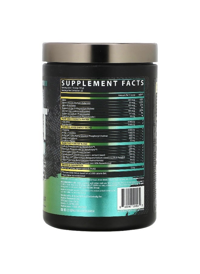 Nutrex Research Nutrex Research, Outlift Burn, Maui Twist, 14.92 oz (422.4 g)  - Image 2