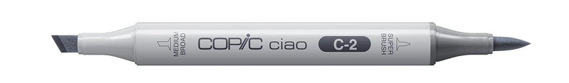 Copic Markers C2 Ciao with Replaceable Nib, Cool Gray - Image 4
