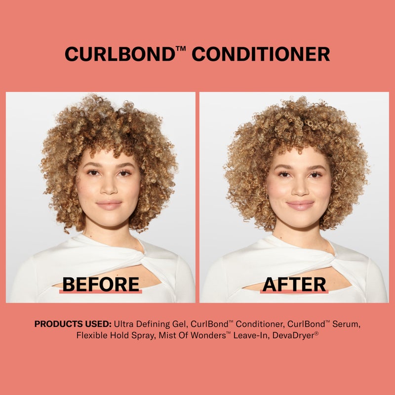 DevaCurl CurlBond Re-Coiling Cream Conditioner, Cozy Getaway, 12 fl. oz. - Image 3