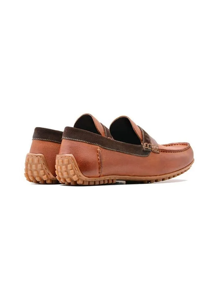 RUOSH Mens Loafer Slip on Driving Comfort Leather Work Office Formal Occasion Party Casual Wear Italian Design Anti Skid Padded Insole Fashion Premium Shoes