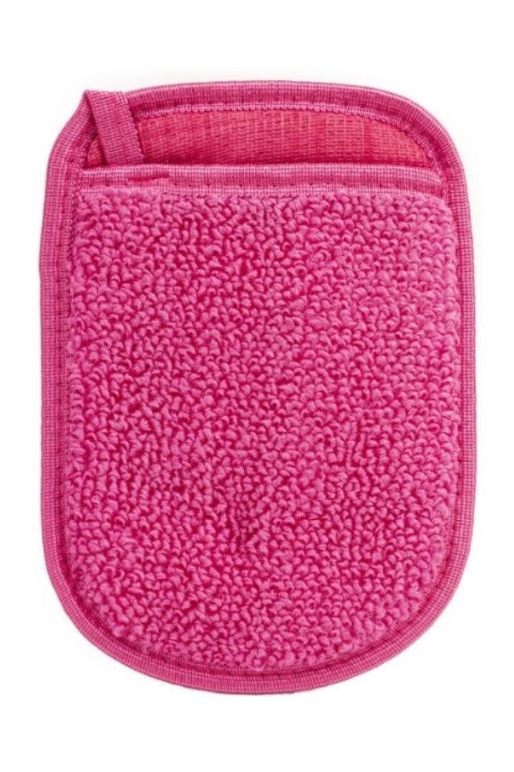 Waritex Massage bath loofah - pink carnival palm. - Image 1