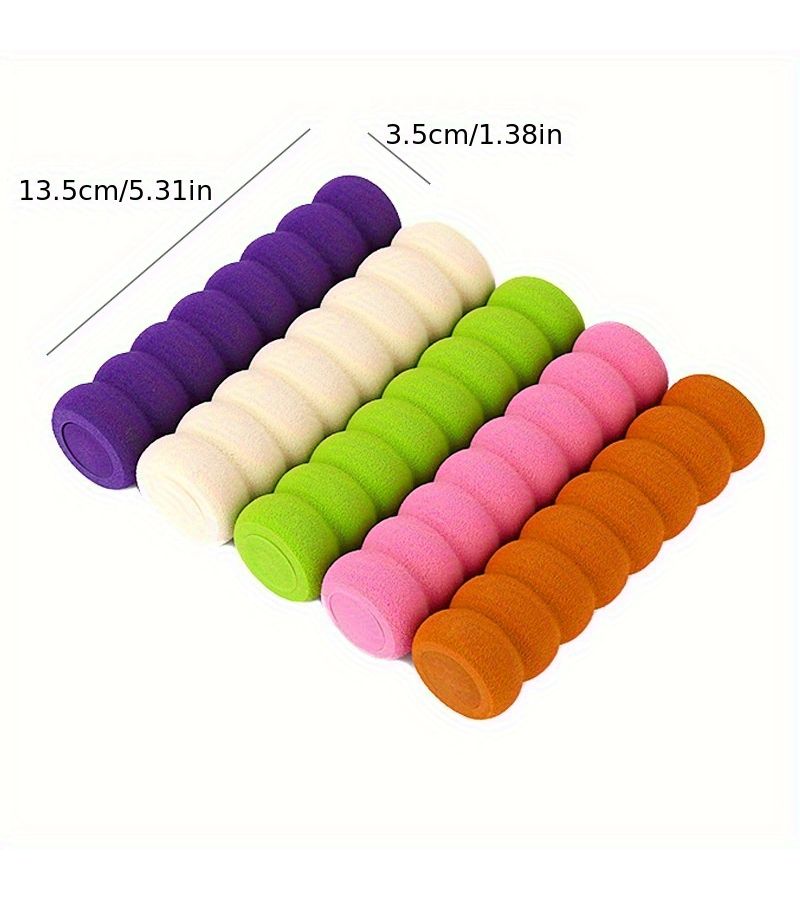 Random Color 4 Piece Door Handle Protective Covers Anti Impact Anti Static - Image 2