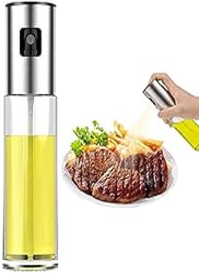 Generic - ULTRONEX Oil Sprayer for Cooking Olive Oil Sprayer Mister for Air Fryer Vegetable Vinegar Oil Portable Mini Kitchen Gadgets for Baking, Salad, Grilling, BBQ, Roasting (One Piece) - Image 1