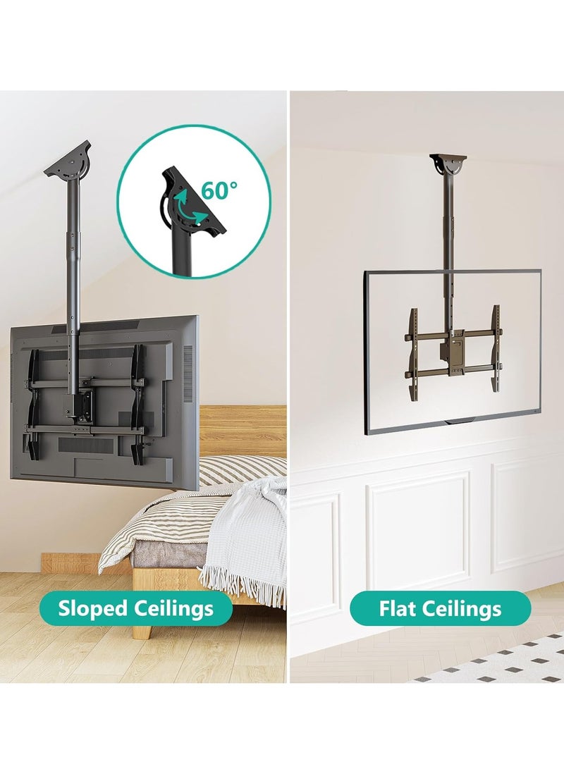 ELTRAZONE TV Mount, Full Motion Adjustable TV Mount Bracket Fits Most Ultrawide LED, LCD, OLED 4K TVs 37 to 70 inch, up to 110lbs, VESA 600x400mm - Image 3