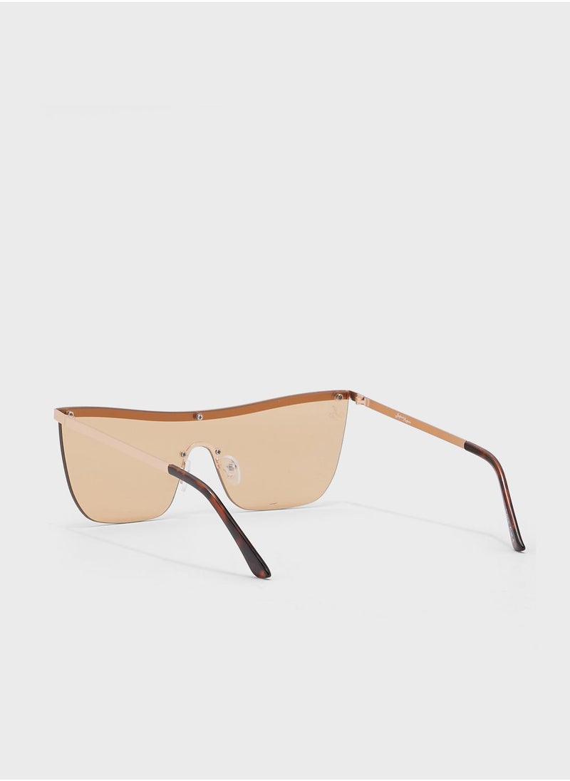 Jeepers Peepers - Square Shape Sunglasses - Image 1