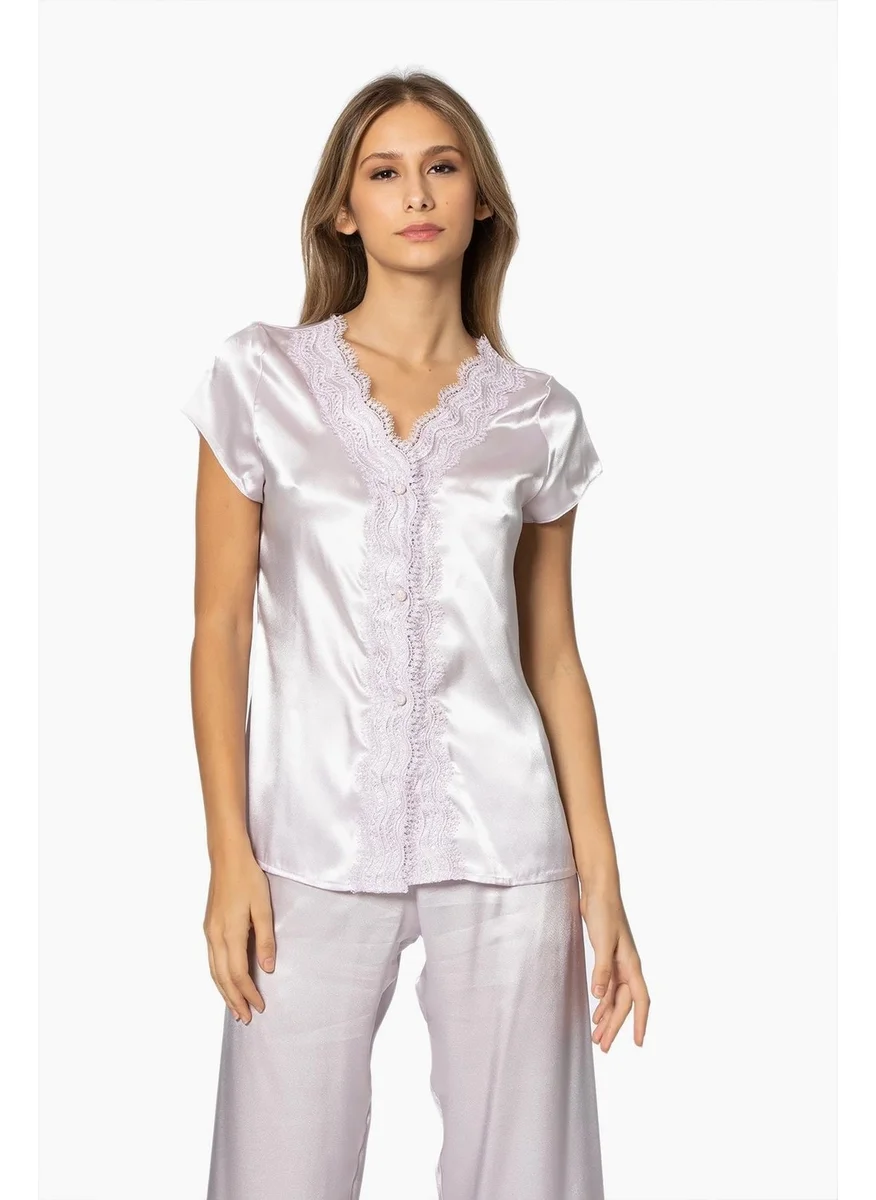 pierre cardin 6010 Women's Satin Six Dowry Set - Viola