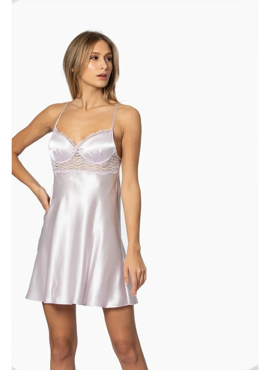 pierre cardin 6010 Women's Satin Six Dowry Set - Viola