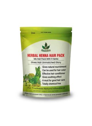 Natural Herbal Henna Hair Pack 11 Herbs Mix Mehandi Powder (227 G) - pzsku/ZA0B6C8F103698FF8B487Z/45/_/1735567156/f83a39e0-2ca9-40ca-8559-d724730a639b