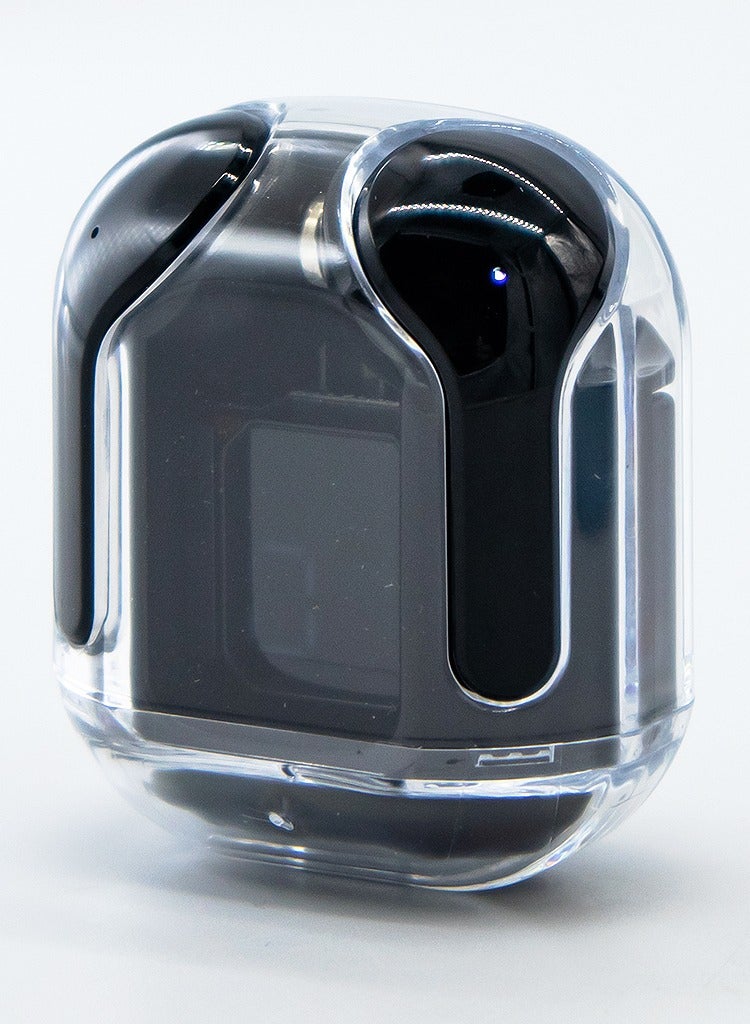 iBRIT Transparent Bluetooth Earphone, iBrit Air TWS31 - Black - Image 3