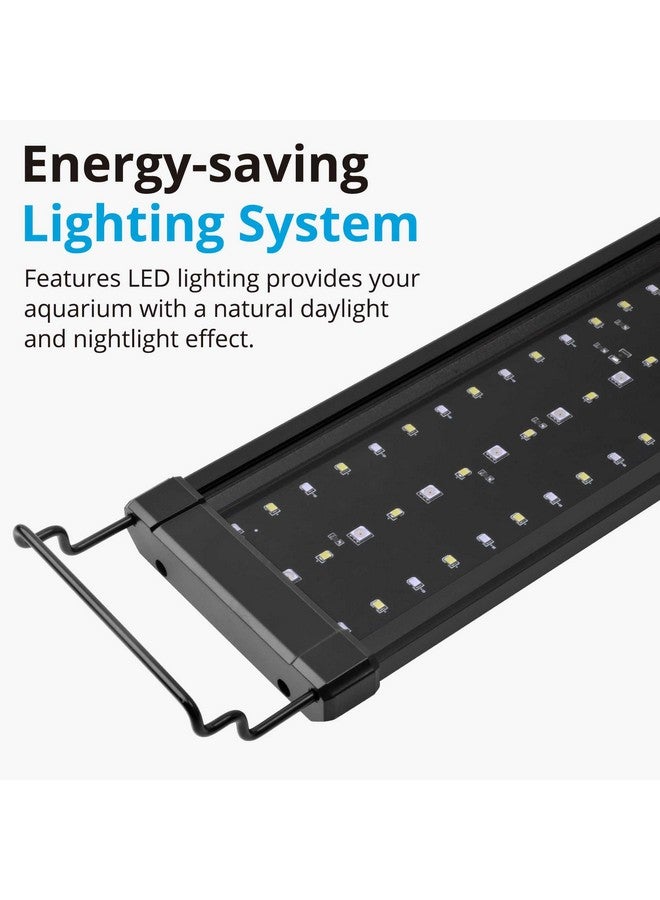 NICREW 20W Saltwater Aquarium Light, Marine LED Reef Light for Corals, Programmable Timer Controller, 18 to 24-Inch - Image 3